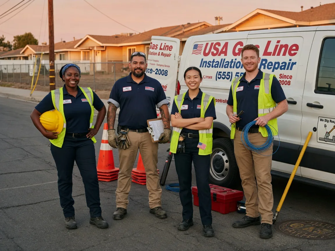 Gas Line Installation company in Yuba City, CA
